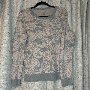 Loft Sweater Pink & Silver